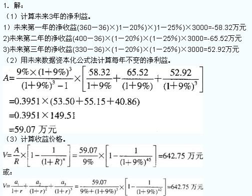 2012年房地產(chǎn)估價師《理論與方法》練習(xí)