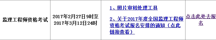 2017年青海監(jiān)理工程師考試報(bào)名入口已開通