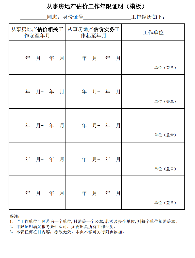 貴州關(guān)于開展2020年度房地產(chǎn)估價師資格考試報名工作的通知