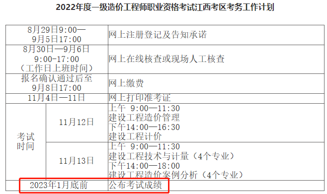 一造成績(jī)查詢(xún)時(shí)間